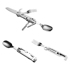 Pocket Knife Outdoor Tableware Travel Tableware Kitchen Tool Knife Fork