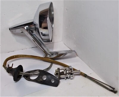 1957 58 59 60 61 Dodge Plymouth Chrysler DeSoto LH Mirror 1958 1959 1960 1961 - Image 1 of 4