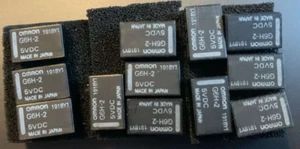 OMRON G6H-2-DC5 Low Signal Relays - PCB NL LO PROF 5VDC QTY-12 - Picture 1 of 1