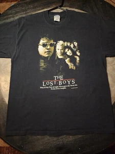 Vintage The Lost Boys Movie Promo T-Shirt XL Horror Black 2001 RARE Y2k - Bild 1 von 4