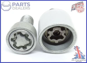 ORIGINAL AUDI RADSICHERUNGSMUTTER BOLZEN SCHLÜSSEL SECHSKANT 17mm CODEBUCHSTABE "F" + SICHERUNGSBOLZEN - Bild 1 von 10