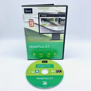 WEBPLUS X7 PC/Windows Software Serif HTML5 Professional Websites Made Easy - Picture 1 of 4