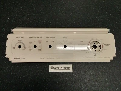 Panel de control de lavadora Kenmore - Almond 3949670; 3949671; WP3352282 Foto 1 de 4