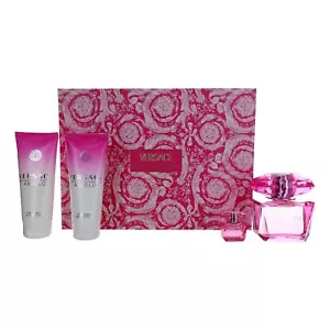 Versace Bright Crystal Absolu by Versace, 4 Piece Gift Set for Women - Picture 1 of 4