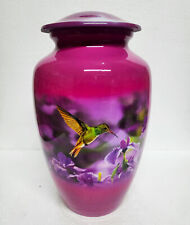 Humming Birds Cremation Urns for Human Ashes with Velvet Bag 10 inches Adult Urn