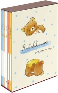 Rilakkuma PHOTO ALBUM 5 Books Box 210 Pockets San-X Japan Nakabayashi - Picture 1 of 3