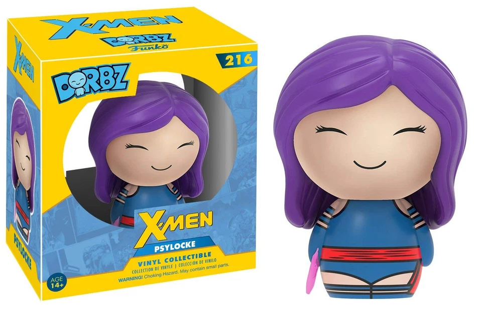 Marvel FUNKO DORBZ: X-Men - Psylocke  - Image 1 of 1