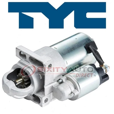 TYC Starter Motor for 2009-2012 Cadillac Escalade ESV 6.2L V8 Electrical bf - Image 1 of 4