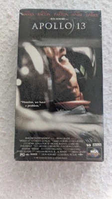 Apollo 13 (VHS, 1995) New Sealed widescreen Tom Hanks NASA Watermark - Image 1 of 4