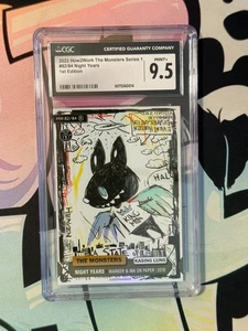 2022 How2Work THE MONSTERS Series 1 Labubu "NIGHT YEARS" 82/84 R CGC 9.5 - Bild 1 von 10