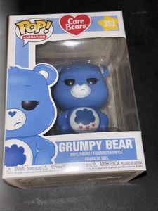 Funko Pop! Animation Care Bears Grumpy Bear Figure 353 **PROTECTOR** - Picture 1 of 4