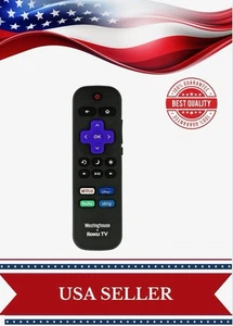 NEW OEM Westinghouse Roku TV Remote Control Netflix Disney+ Hulu Sling - Picture 1 of 6