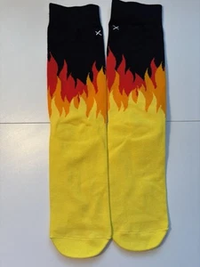 Odd Sox Fire Socks  Size Large  - Picture 1 of 3
