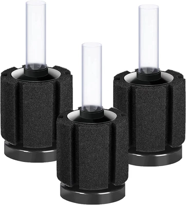 3 Pack Aquarium Bio Sponge Filter Breeding Fry Betta Shrimp Nano Fish Tank (Smal - Image 1 of 4