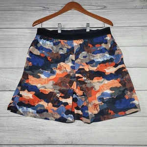 Fabletics Shorts Men's Medium Camo The Fundamental Stretch Athletic 7" Lined - Picture 1 of 6