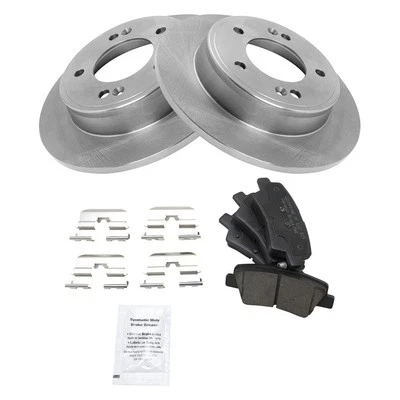 TRQ BKA15502 Disc Brake Kit For Hyundai Elantra GT 2013-2016 Rear 583021RA30 - Изображение 1 из 4
