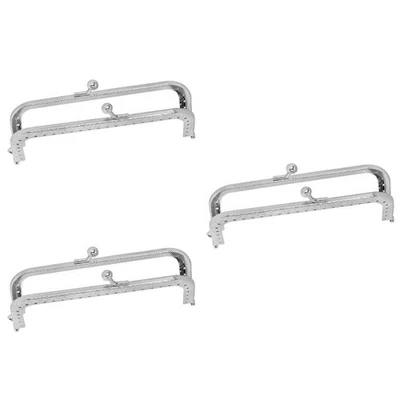 8,5 cm Silber Geprägte Bruchfeste Loch Paket Clamp Zubehör Eisen - Bild 1 von 4