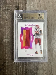 Parche Flawless Eric Berry Game Worn 2018/10 Pink Game usado BGS 9,5 KC Chiefs SP - Imagen 1 de 4