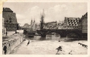 AK Nürnberg (90402), Partie an der Pregnitz, n. gelaufen - Picture 1 of 2