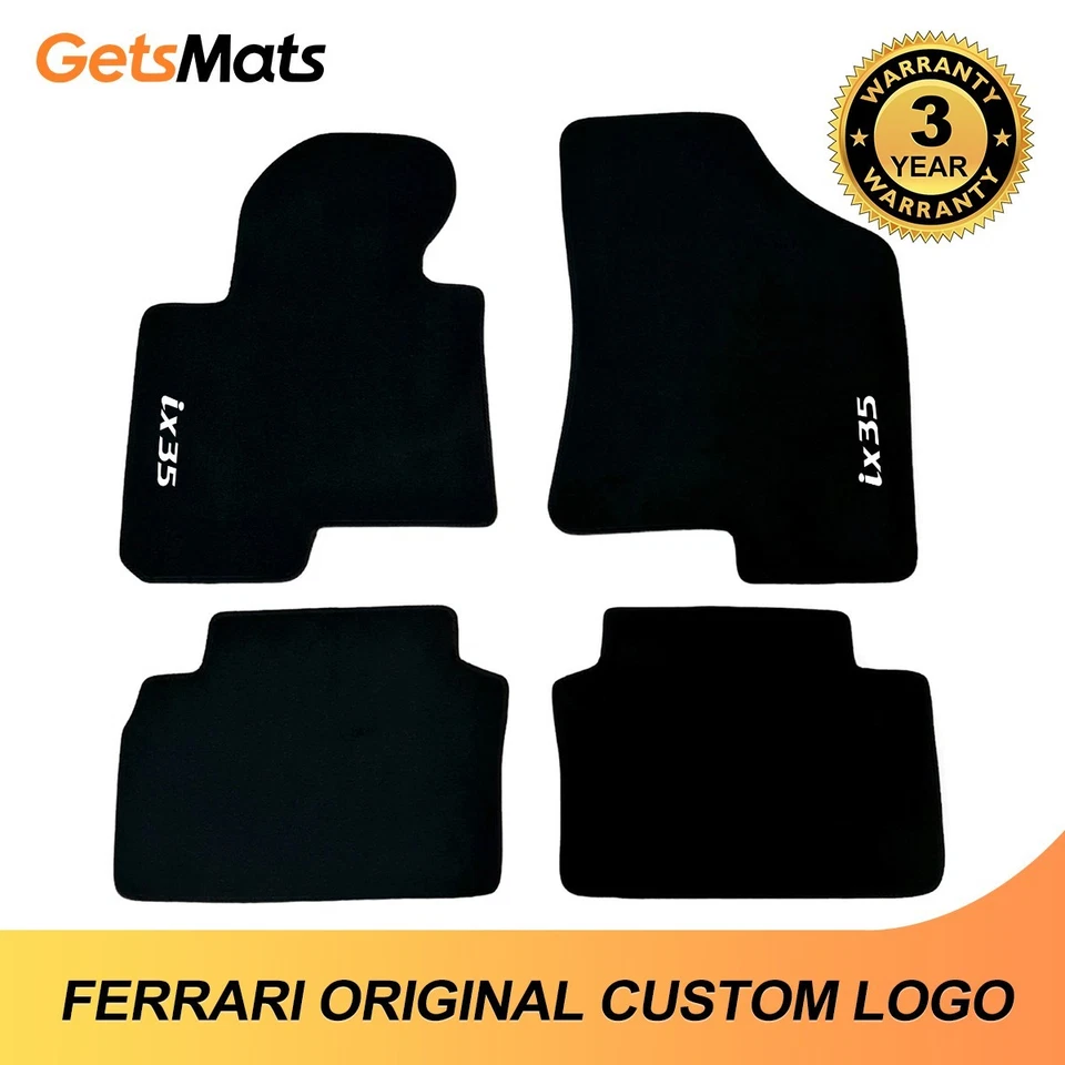 Fit Hyundai IX35 2015 Quality Velour Carpet Car Floor Mats Liners - Image 1 of 4
