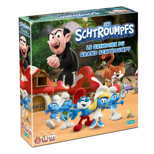 Board Game Citel Games The Smurfs (Le Grimoire du Grand Schtroumpf)