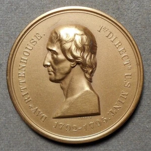 David Rittenhouse, 1st Director U.S. Mint, 1792-1795 (Büste), U.S. Mint Directors - Bild 1 von 2