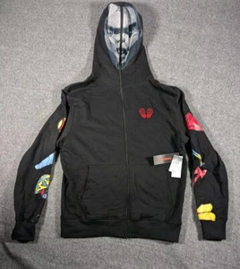 Chucky Horrorfilm Hoodie groß deKryptic Reißverschluss Maske Halloween Cosplay Kostüm - Bild 1 von 14