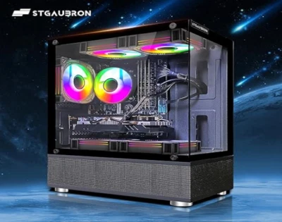 STGAubron Prebuilt Gaming PC Desktop i7,  Radeon 5700 - Image 1 of 3