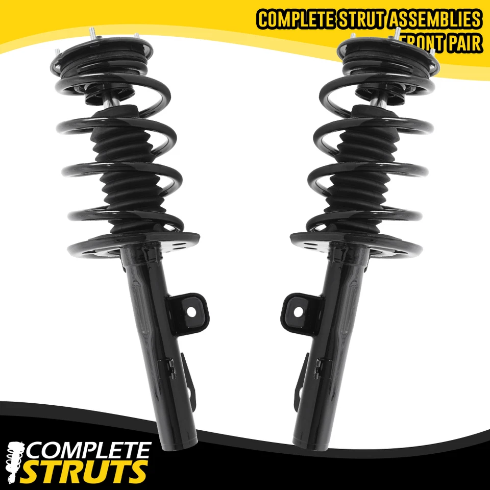 2010-2012 Ford Flex Front Pair Complete Struts & Coil Spring Assemblies Foto 1 de 4