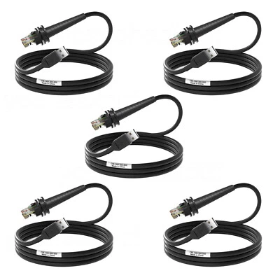 5PCS Barcode Scanner Cable For USB to RJ45 Honeywell Scanner 1500G 1900G-HD 2M - Image 1 of 4