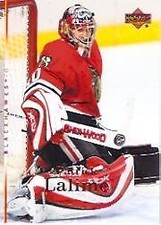 2007-08 Upper Deck Chicago Blackhawks Hockey Card #28 Patrick Lalime