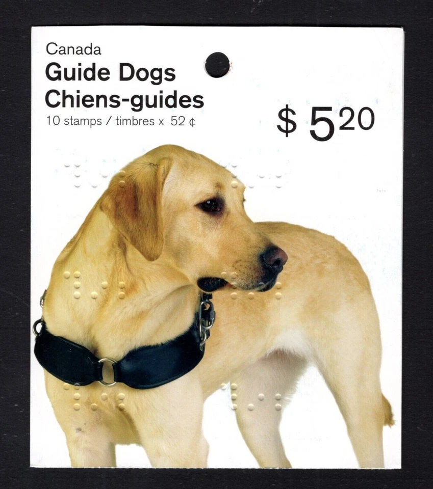 Canada - Booklet BK374 - Guide Dogs - Scott 2266 - 2008 - Image 1 of 1
