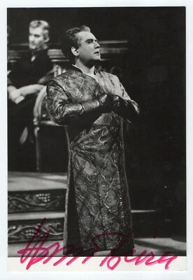 HANS BEIRER Oper Opernsänger Wagner Heldentenor original signiert 1960er (We) - Bild 1 von 2