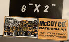 McCoy Co. Caterpillar Porcelain Like Magnet Farm Industrial Sales Tractor Gas