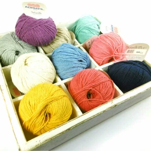 50g SETASILK ADRIAFIL Seide Baumwolle Sommerseide Seidengarn vegan Strickgarn - Bild 1 von 25
