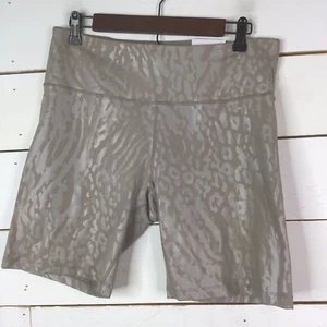 Nuevos pantalones cortos de bicicleta estampados Calvin Klein ropa activa estampado animal roca luna para mujer XL - Imagen 1 de 8