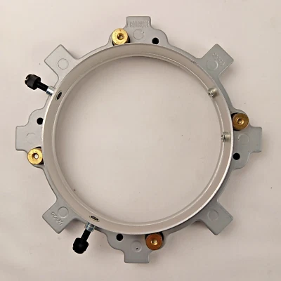 Speedotron iConcept Aluminum Speed Ring 3/8"-16 & 1/4"-20 Strobe Connector - Image 1 of 4