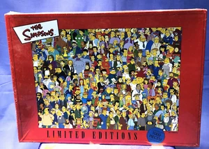 2001 The Simpsons "LIMITED EDITIONS" 1000 pieces! Puzzle *NEW in Sealed BOX - Picture 1 of 6