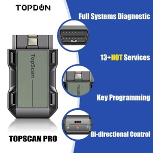 2025 TOPDON Topscan PRO Wireless OBD2 Scanner Code Reader Key Coding Diagnostic - Picture 1 of 20