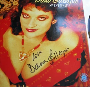 Dana Gillespie - Sweet Meat 1989 German Blue Horizon Signed LP - Bild 1 von 3