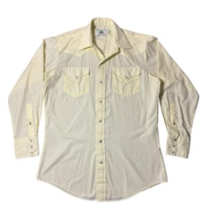 Men's Jason By Fantasia Long Sleeve Snap Western Shirt. Made in USA. Size 15.5 - Picture 1 of 6