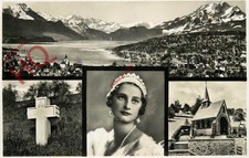 Picture Postcard_ QUEEN ASTRID OF BELGIUM, KUSSNACHT A. RIGI