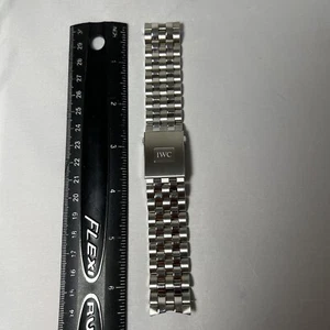 Authentic IWC 21mm - 21mm Steel Watch Bracelet For Big Pilot Ref. IW3777 - Picture 1 of 17