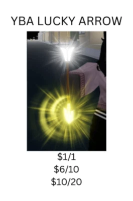 Lucky Arrow YBA Quick Delivery