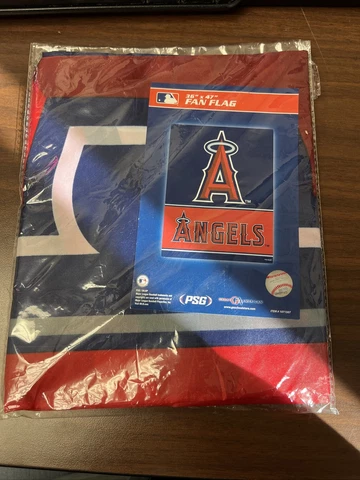Angels Fan Flag 36"x47" Anaheim Angels Baseball MLB Cover
