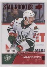 2021-22 Upper Deck AHL Star Rookies Exclusives /100 Marco Rossi #108