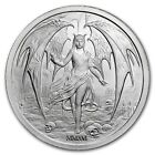 2016 TEMPTATION OF THE SUCCUBUS 2 OZ .999 PURE SILVER ROUND COIN PHELI MINT GIRL
