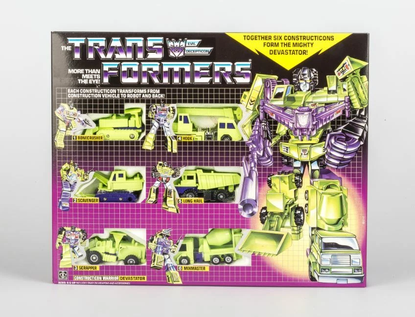 Transformers G1 Devastator Scrapper Hook Mixmaster Scavenger Bonecrusher Toy - Image 1 of 4