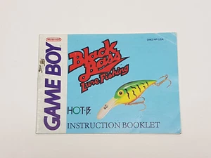 Blac Bass Lure Fishing Authentic Nintendo Game Boy Original Manual Only ** - Bild 1 von 8