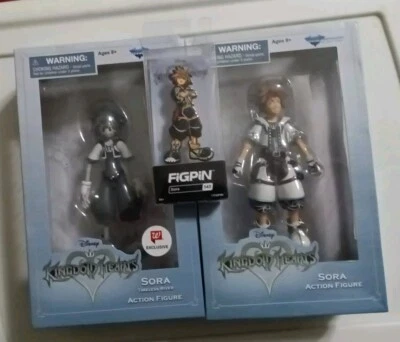 Figura de acción Disney Kingdom Hearts Sora 6" rara selección de diamante sellada nueva en caja X 2++ Foto 1 de 4